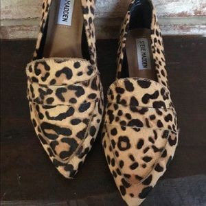Steve Madden Leopard 1/2 heel